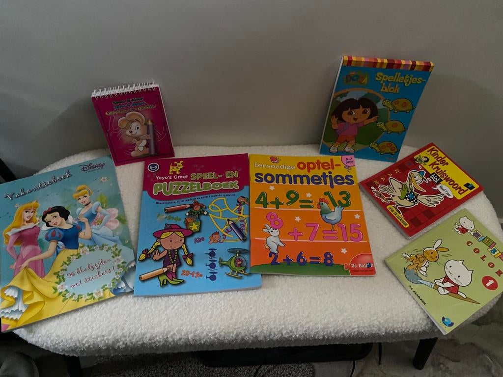 Spelboeken kinderen, Ophalen, Zo goed als nieuw