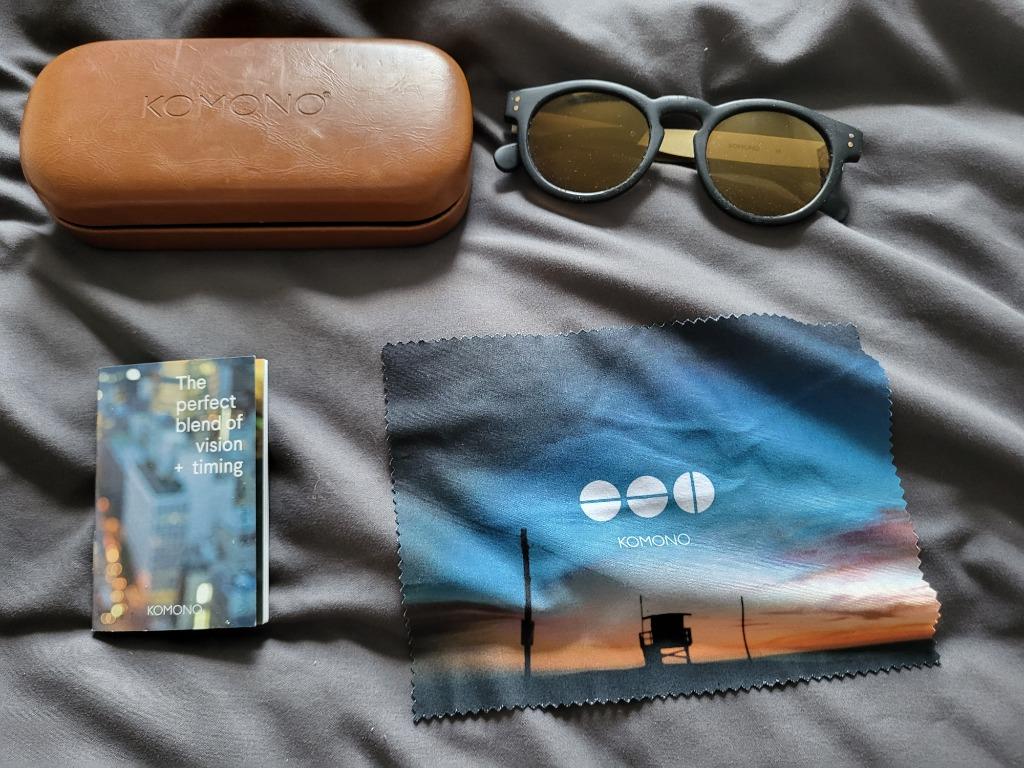 Lunettes de soleil Komono, Enlèvement, Comme neuf, Lunettes de soleil, Autres marques