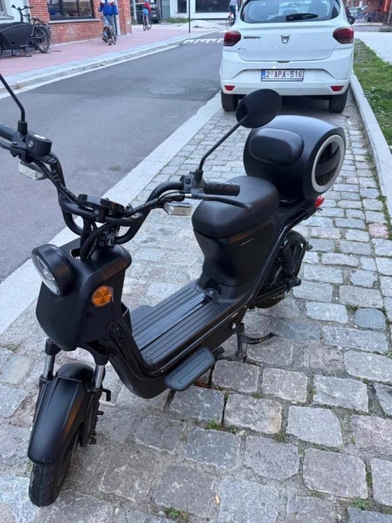 E-drive verona elektrische brommer A-klasse slechts 1800km!, Ophalen, Gebruikt, Klasse A (25 km/u), Verona