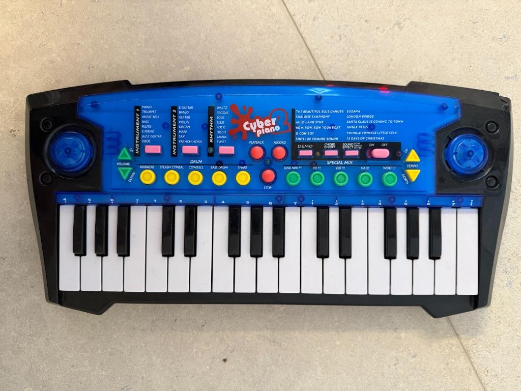 Cyber piano voor kinderen, Kinderen en Baby's, Ophalen, Gebruikt, Elektronica, Met geluid