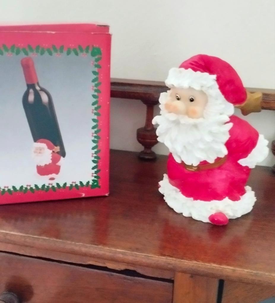 Flessenhouder  Kerstman, Verzenden, Nieuw
