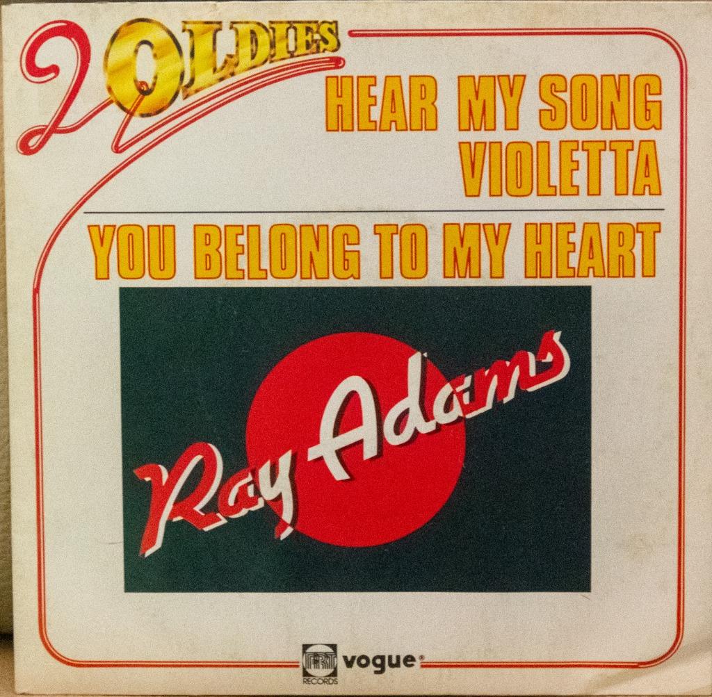 vinyl single Ray Adams - Hear my song, Violetta, Ophalen of Verzenden, Zo goed als nieuw, Pop