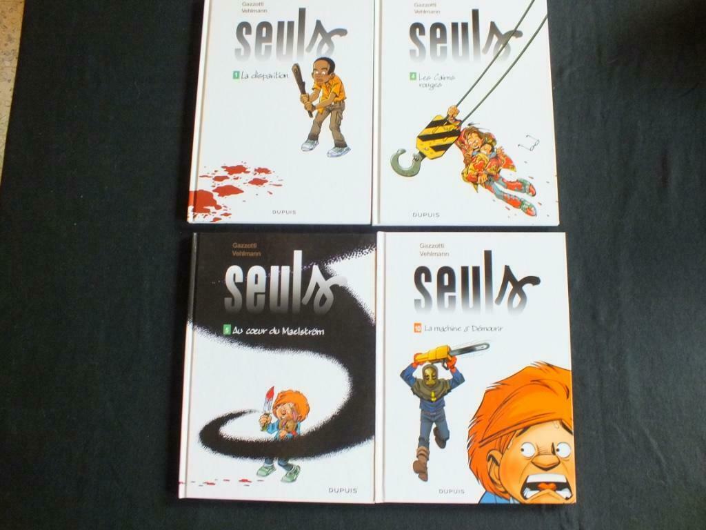 SEULS (18 ALBUMS / 1O EO)                EDITIONS DUPUIS, Livres, BD, Plusieurs BD, Enlèvement ou Envoi, Neuf, GAZOTTI/VEHLMANN