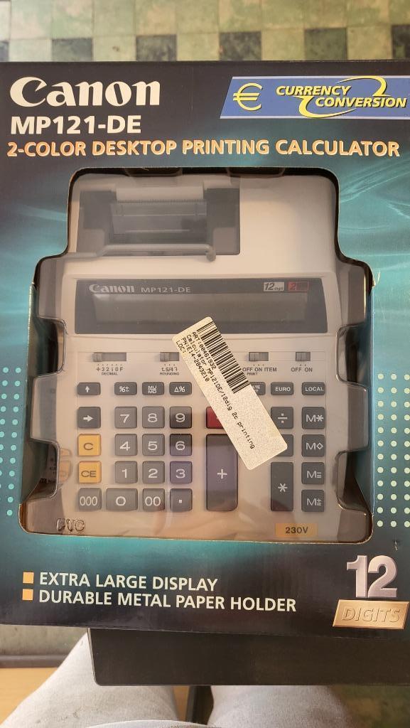 Canon MP121-DE Rekenmachine, Divers, Calculatrices, Neuf, Enlèvement
