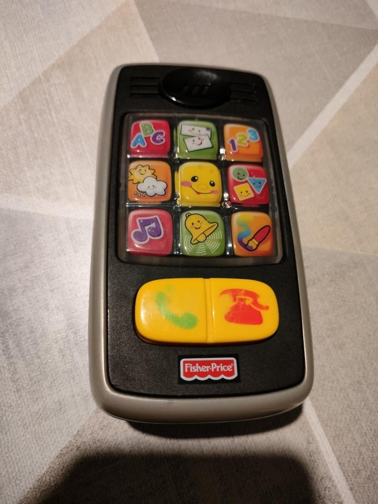 Fisher price telefoon, Kinderen en Baby's, Ophalen of Verzenden, Gebruikt