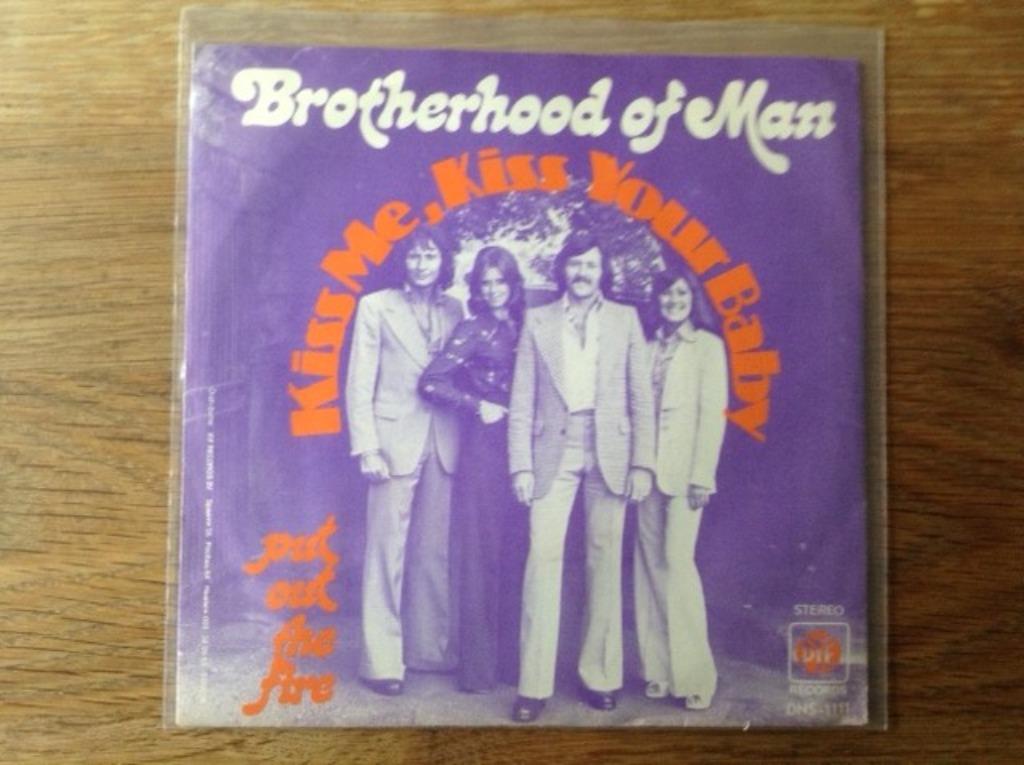 single brotherhood of man, Cd's en Dvd's, Ophalen of Verzenden, 7 inch, Pop, Single