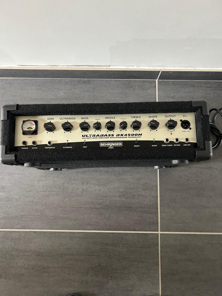 Behringer Ultrabass BX4500H, Enlèvement, Utilisé, Behringer