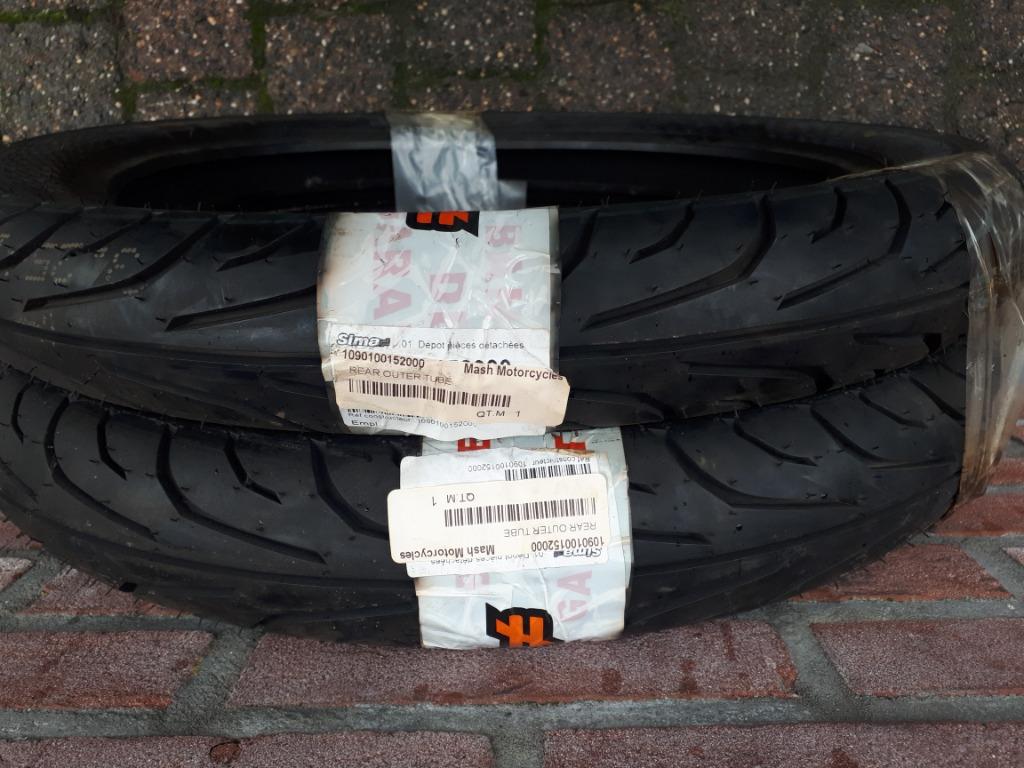 Timsun 3.25 -18 rear tire 1090100152000 Mash Motorc, Ophalen of Verzenden, Nieuw