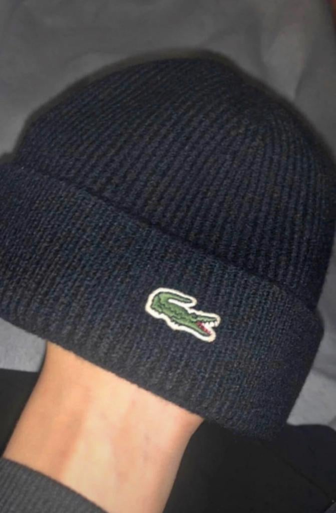 Lacoste bonnet, Kleding | Heren, Mutsen, Sjaals en Handschoenen, Lacoste, Nieuw, Overige maten, Ophalen of Verzenden