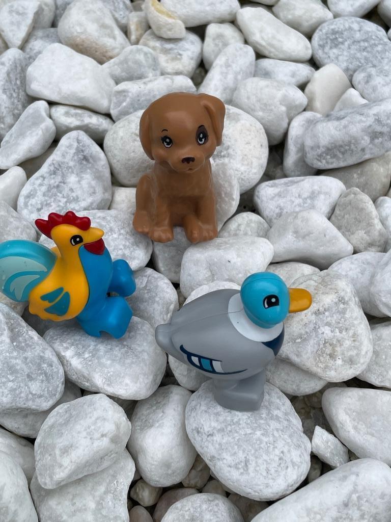 3 LEGO duplo boerderij dieren, Verzamelen, Ophalen of Verzenden, Zo goed als nieuw