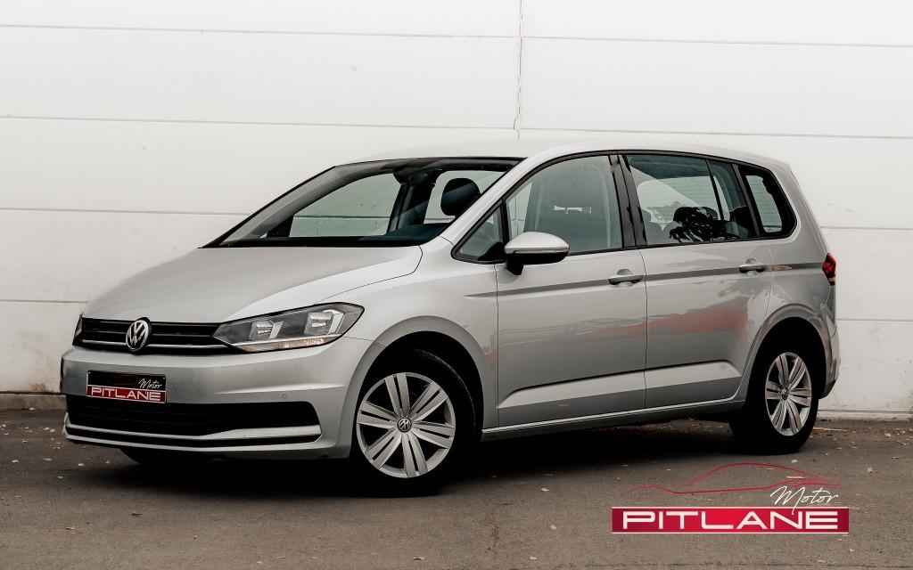 Volkswagen Touran 2.0 TDi Trendline 7 PLACES / DSG 7 / 3 ZON, Autos, Argent ou Gris, Achat, Euro 6, 1968 cm³