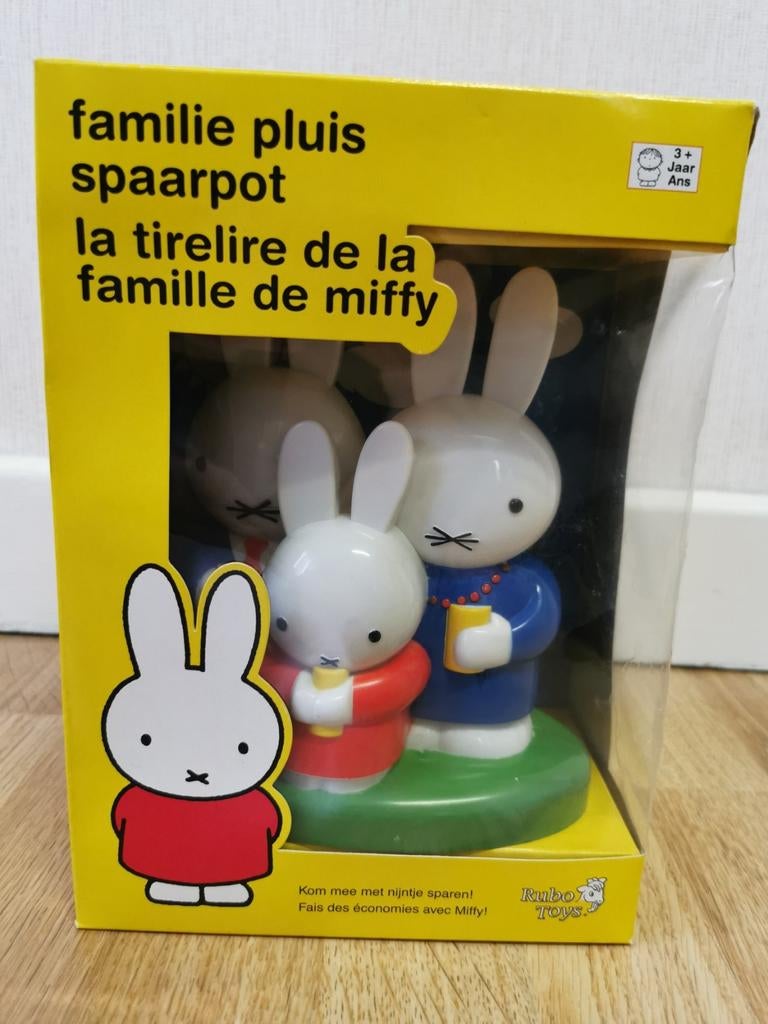 Retro Nijntje familie Pluis spaarpot Rubo Toys, Verzamelen, Ophalen