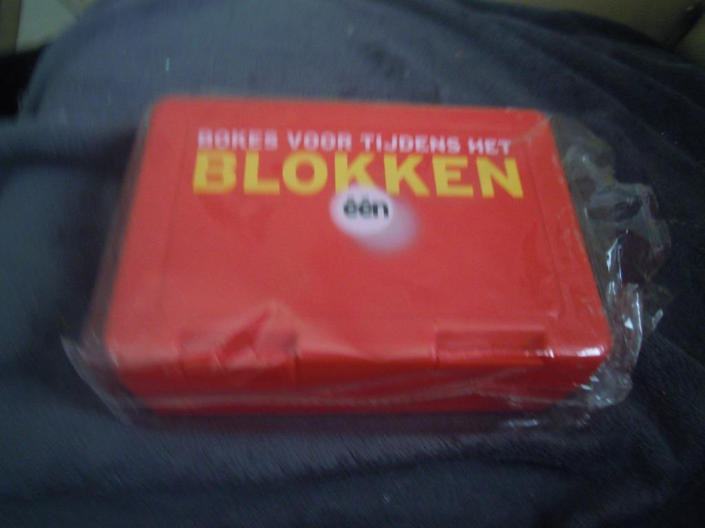 brooddoos EEN bokes voor tijdens het blokken (doos cool blue, Verzamelen, Ophalen of Verzenden, Nieuw