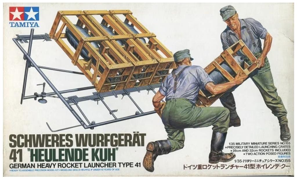 Werpapparaat: Schweres Wurfgerät 41 "Heulende Kuh" TAMIYA, Ophalen of Verzenden, Nieuw