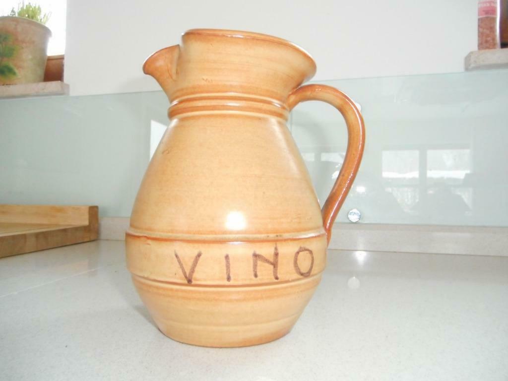1 carafe à vin artisanale, Enlèvement ou Envoi, Poterie rustique, Poterie, Comme neuf