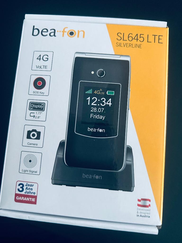 gsm beafon SL645LTE, Ophalen, Fysiek toetsenbord, Nieuw, Inklapmodel