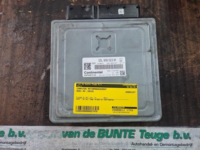 Ordinateur gestion moteur d'un Audi A3, Autos : Pièces & Accessoires, Électronique & Câbles, Audi, Utilisé, 3 mois de garantie