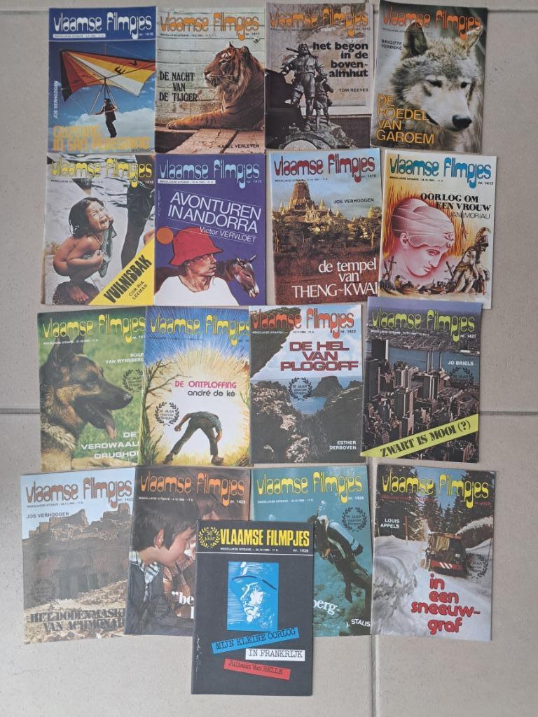 Vlaamse Filmpjes - 1980, Gelezen, Ophalen of Verzenden, Fictie, Diverse Auteurs