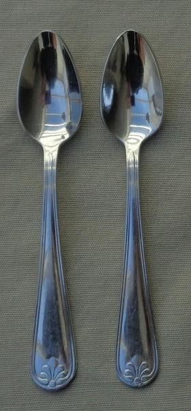 Sola Exclusief 2x Theelepel 12,6cm Lepel Set, Verzenden, Zo goed als nieuw, Inox of Chroom, Los bestek
