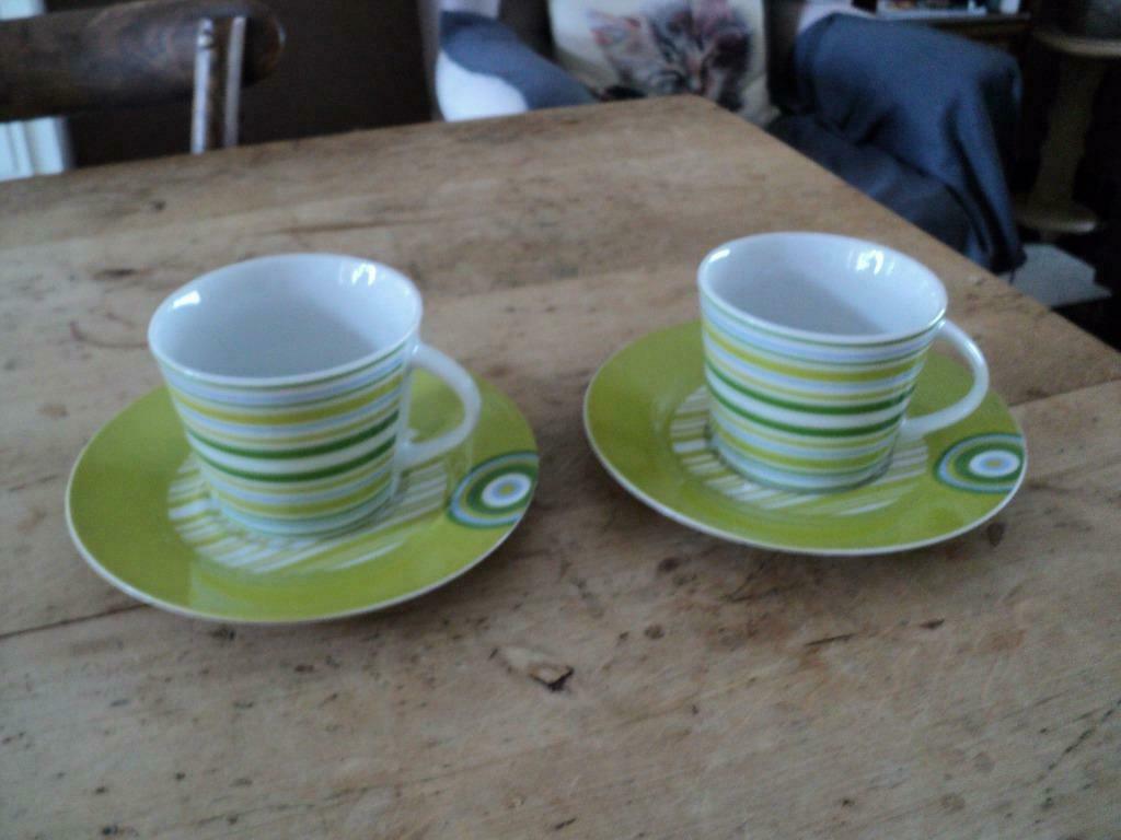 koffietas + onderbord NIEUW, Ophalen of Verzenden, Nieuw
