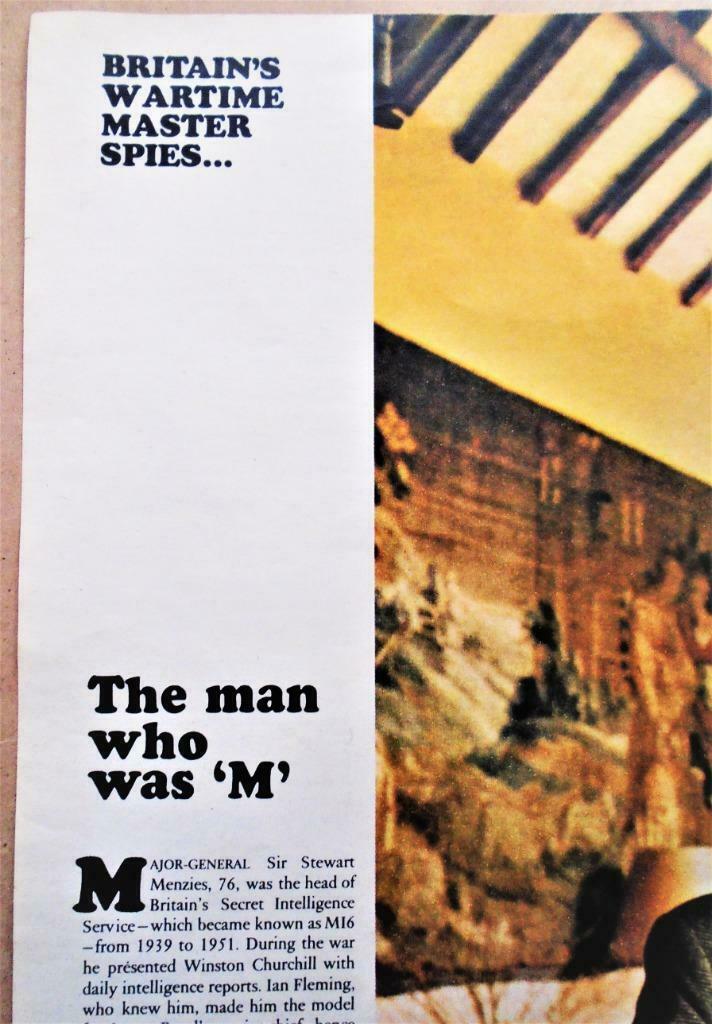 The man who was 'M' ... and a Top Spy-catcher - [1965], Ophalen of Verzenden, Overige soorten, Boek of Tijdschrift