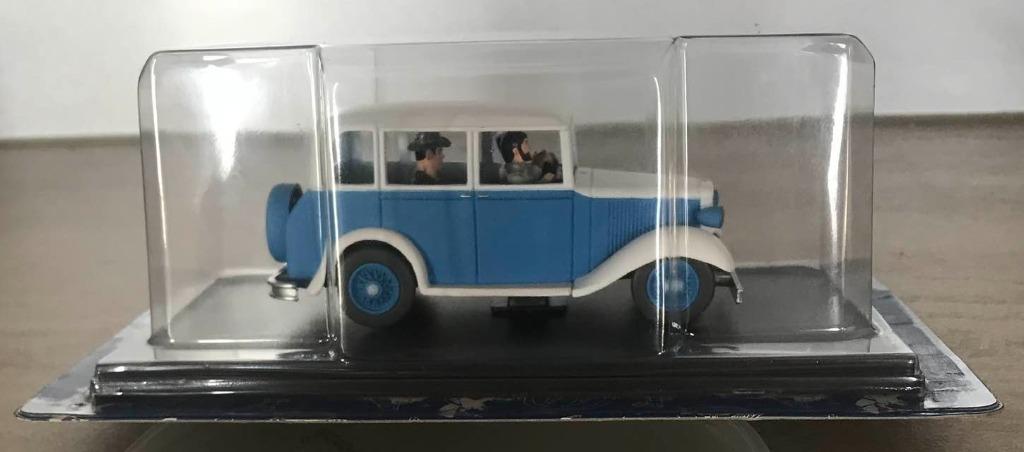 Blake & Mortimer miniatuur auto: Le Mystere de la Grande Pyr, Enlèvement, Autres personnages, Comme neuf, Autres types