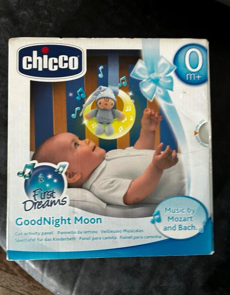 Muziekmobiel goodnight moon chicco, Ophalen of Verzenden, Zo goed als nieuw