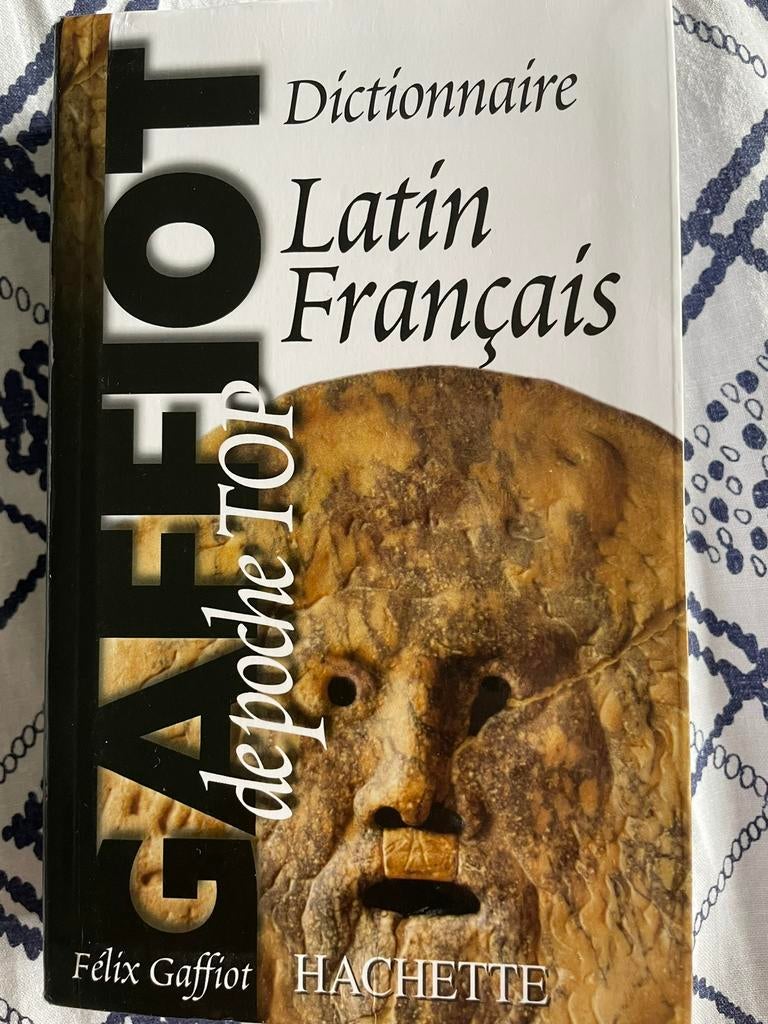 Dictionnaire Gaffiot Francais - latin, Livres, Enlèvement, Comme neuf, Secondaire, Latin