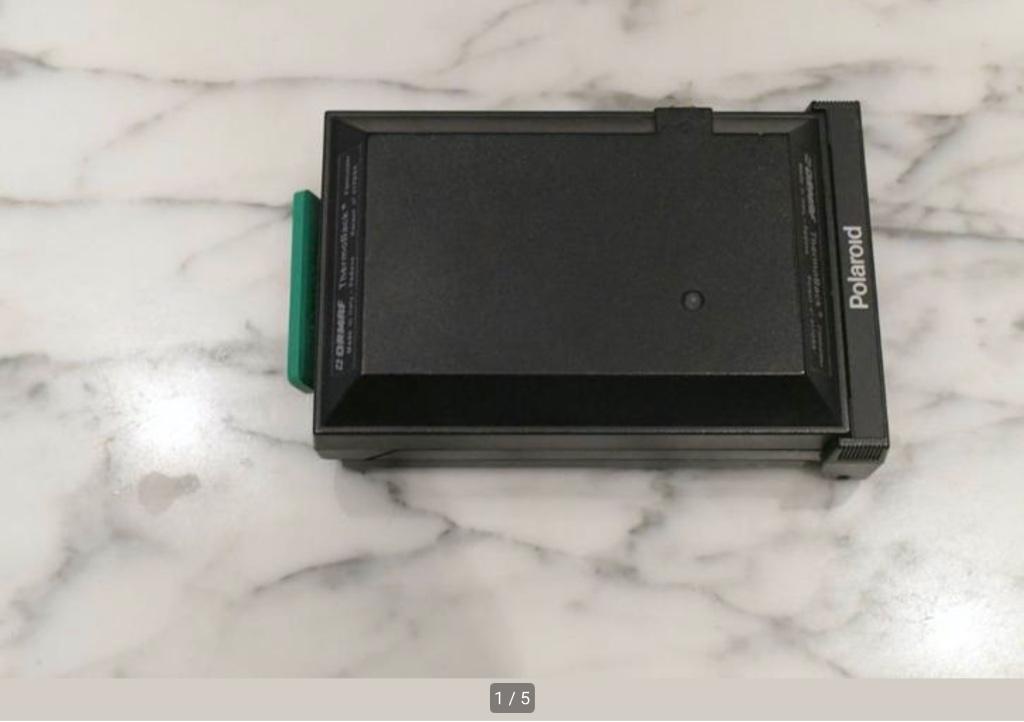 Porte-film Polaroid Thermoback pour Polaroid 600 SE, TV, Hi-fi & Vidéo, Enlèvement ou Envoi, Utilisé, Autres types