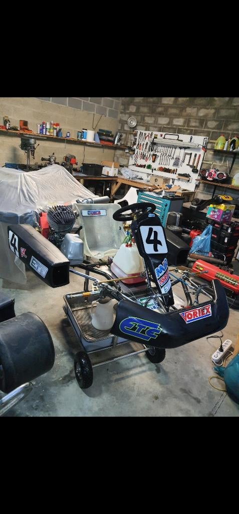 Karting, Enlèvement, Utilisé, Kart