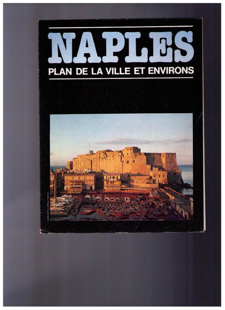 NAPLES - plan de la ville et environs - 1979, Livres, Enlèvement ou Envoi, Utilisé, Europe
