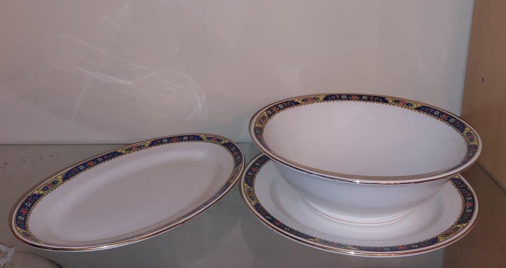 Antiek servies, Ophalen