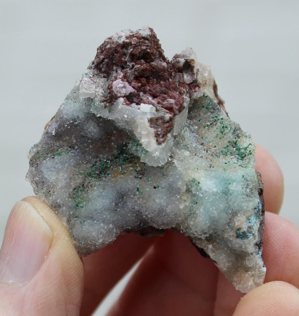 QUARTZ avec MALACHITE de Luambo au CONGO, Enlèvement ou Envoi, Minéral