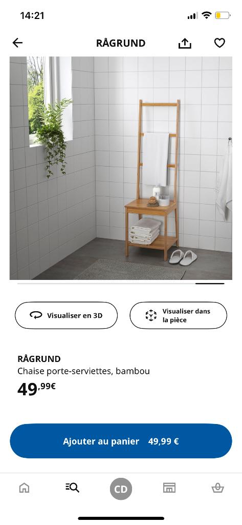 Meuble salle de bain IKEA, Comme neuf, Enlèvement, 50 à 100 cm, 100 à 150 cm