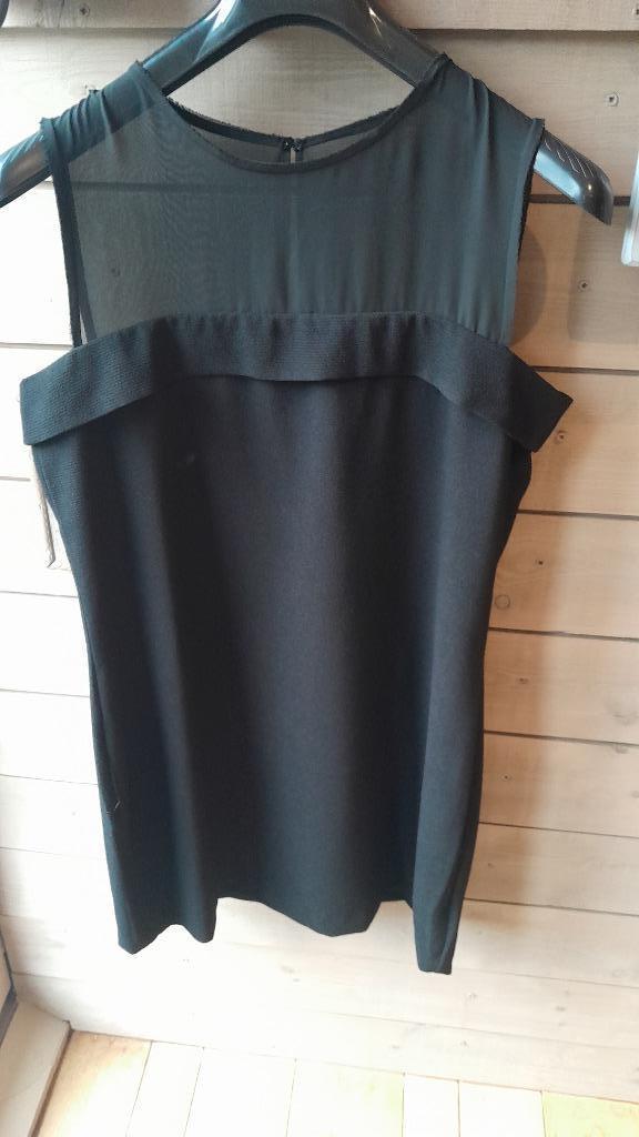 Zwart Jurkje, Enlèvement ou Envoi, Comme neuf, Taille 42/44 (L), Noir