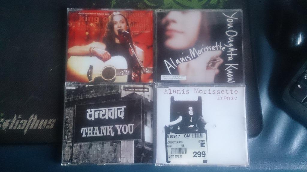 Alanis morissette maxi cd singles, Ophalen of Verzenden