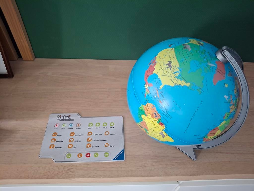 Tiptoi wereldbol, Hobby & Loisirs créatifs, Enlèvement ou Envoi