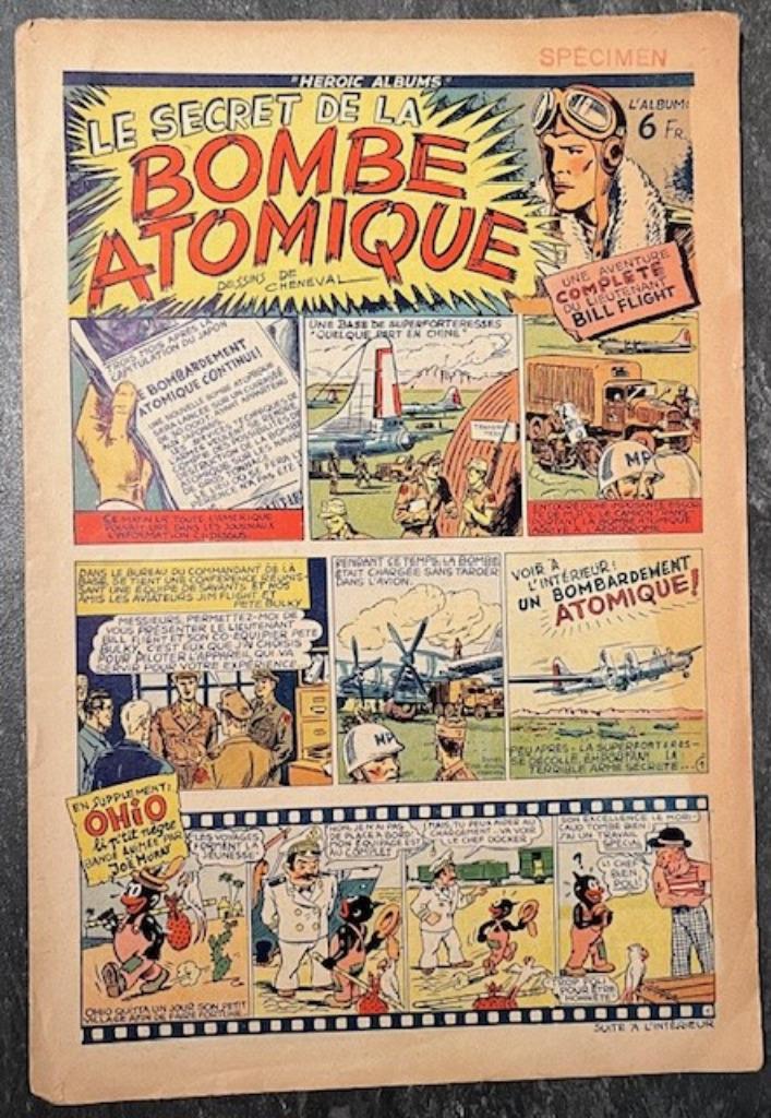 Héroïc-Albums 1ère année (1945-46) - 4 numéros, Enlèvement, Utilisé