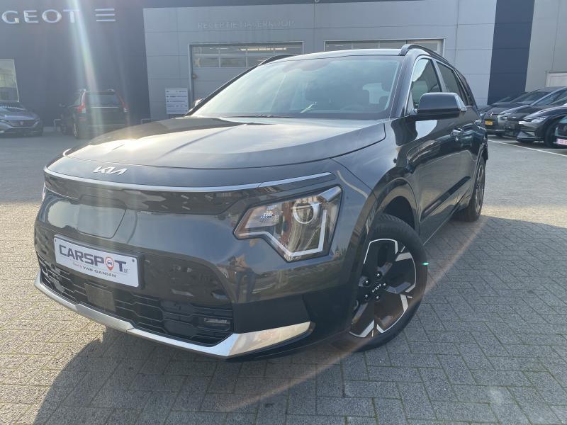 Kia Niro EV Pulse Garantie tot 2029, Autos, Kia, Argent ou Gris, Achat, Euro 6, Noir