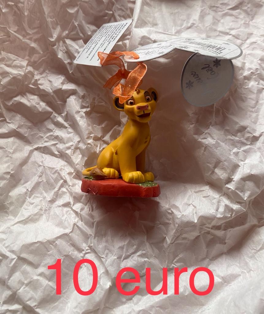 Disney ornament, Ophalen, Leeuwenkoning of Jungle Boek, Nieuw, Beeldje of Figuurtje