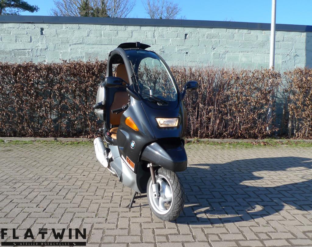 BMW C1 125cc Executive - Oldtimer -  Radio - Top case, Scooter, Entreprise, Permis Moto A1 minimum, Selle chauffante
