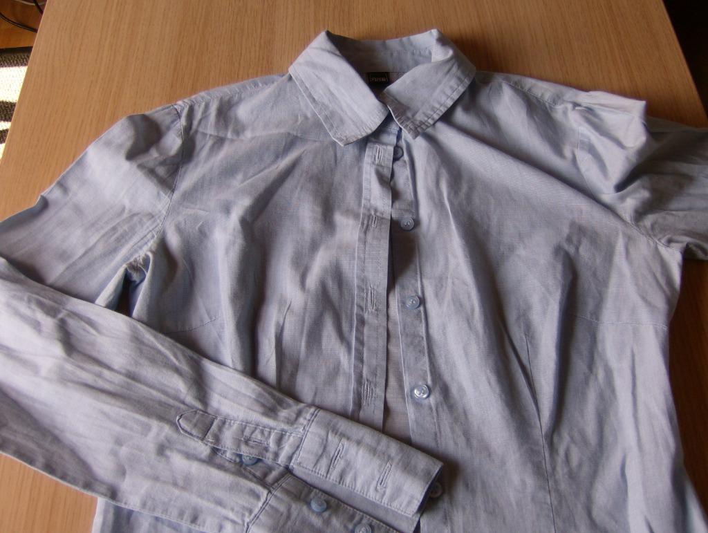Hemd blauw pimkie - maat 34 = 14j - schooluniform lange mouw, Gebruikt, Pimkie, Meisje, Overhemd of Blouse