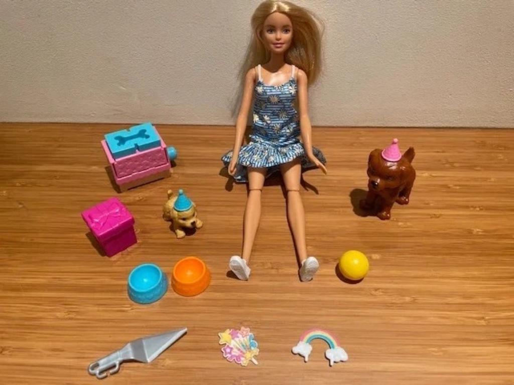Barbie anniversaire de chiots, Enfants & Bébés, Jouets | Poupées, Utilisé, Barbie, Enlèvement ou Envoi