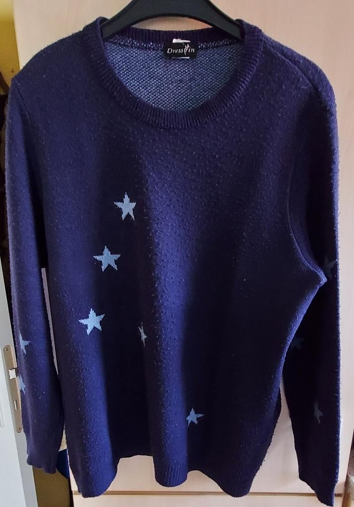 Pull dame marine 46 48, Ophalen of Verzenden
