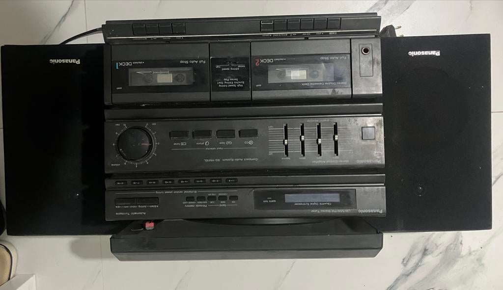 Panasonic hifi-systeem, Ophalen, Zo goed als nieuw