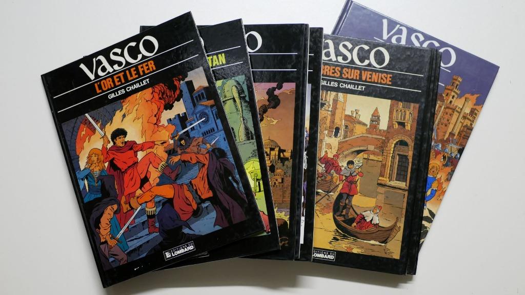 BD VASCO 4 Les sentinelles 5 Les barons 7 diable 11 royaume, Enlèvement ou Envoi, Comme neuf