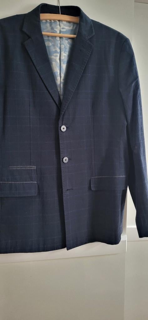 Veste,Blazer bleu taille 52, Enlèvement, Bleu