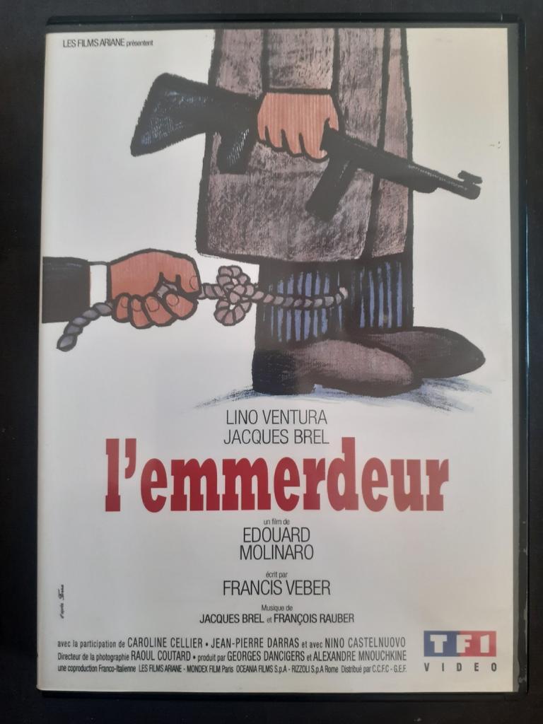 La porte du seau (1973) Jacques Brel, Lino Ventura, À partir de 6 ans, Enlèvement ou Envoi, Comme neuf