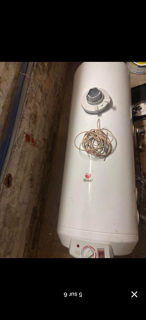 Chaudière et boiler Bulex, Bricolage & Construction, Chauffe-eau & Boilers, Utilisé, Boiler, Gaz naturel, 100 litres ou plus, Plus de 10 ans