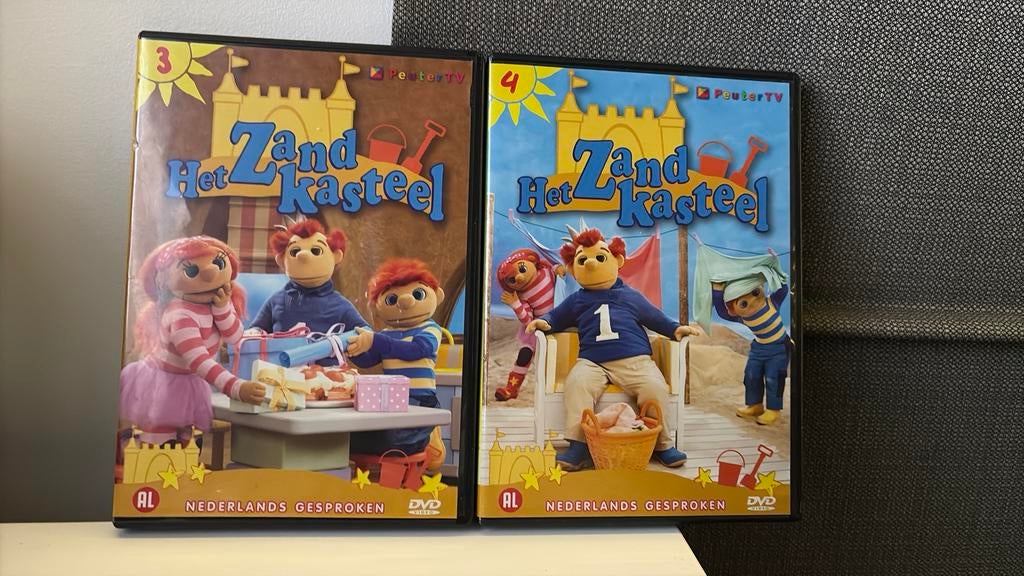 2 DVD’s Het zandkasteel 3 & 4, Cd's en Dvd's, Ophalen of Verzenden, Gebruikt